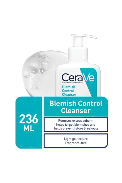  تصویر 1 : CeraVe سراوی Blemish ژل شوینده بلمیش ضدجوش و لک  