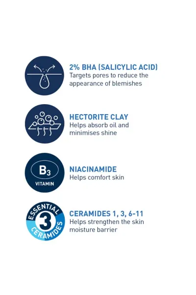  تصویر 6 : CeraVe سراوی Blemish ژل شوینده بلمیش ضدجوش و لک  