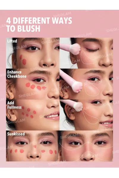  تصویر 3 : Sheglam شیگلم  براش پنجه گربه ای  
