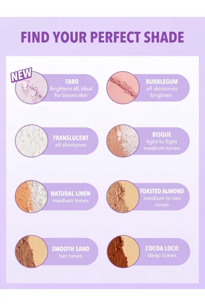  تصویر 6 : پودر فیکس دو طبقه رنگ TARO شیگلم Sheglam 