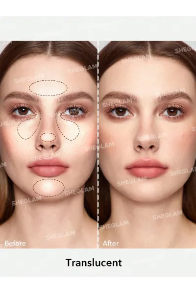  تصویر 1 : Sheglam شیگلم  پودر فیکس بیک ترنسلوسنت  