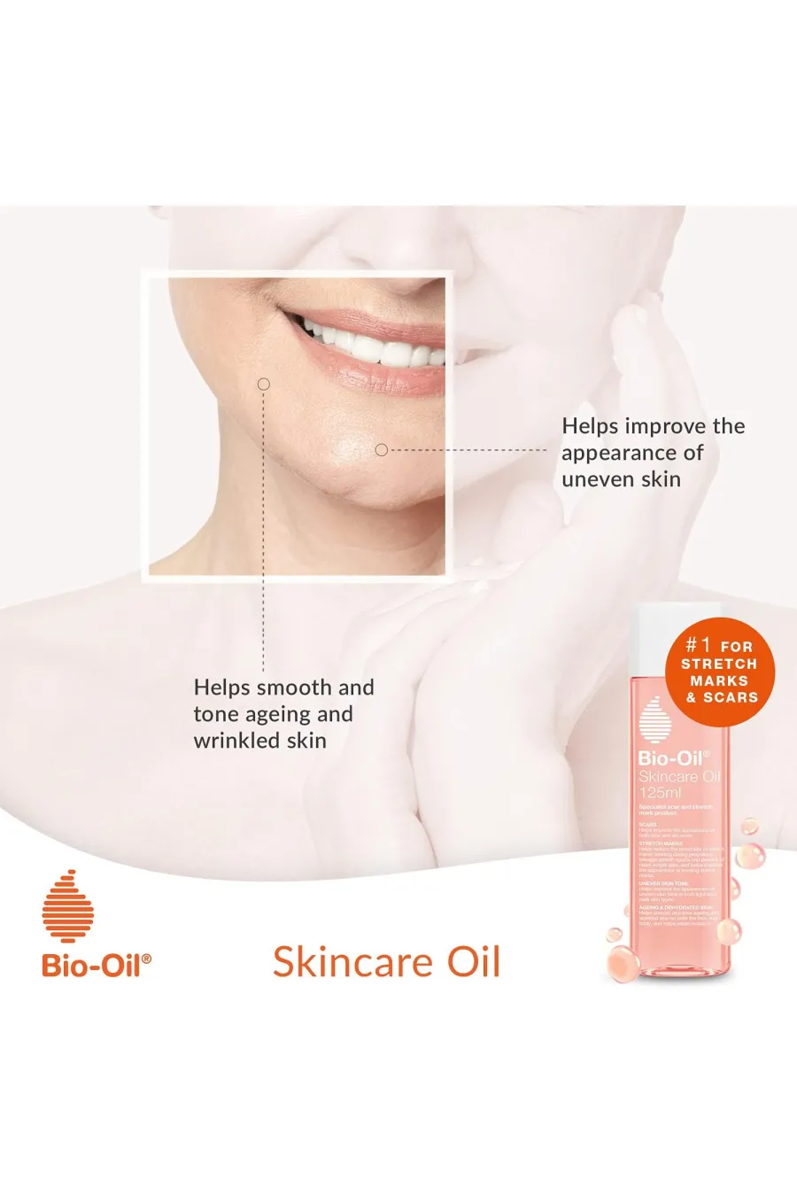 نحوه استفاده از روغن ترمیم کننده پوست بایو اویل Bio-Oil برای پوست صورت و بدن