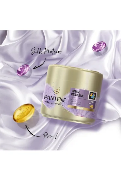  تصویر 2 : Pantene پنتن  ماسک مو بیوتین + پروتئین ابریشم  