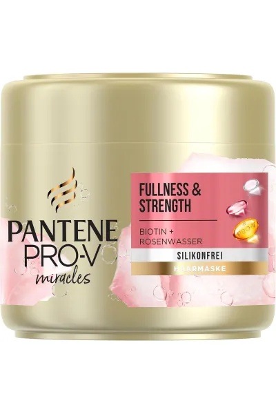 خرید و قیمت ماسک مو حجم دهنده بیوتین + گل رز Pantene  پنتن اصل