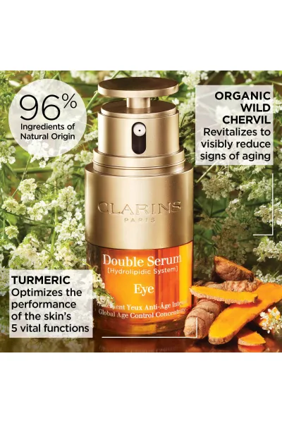  تصویر 2 : Clarins کلارینس  دبل سرم دور چشم  
