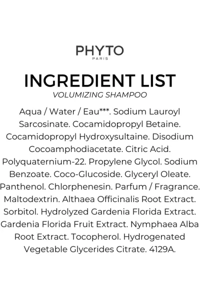  تصویر 2 : Phyto فیتو  شامپو ضدریزش حجم دهنده مو  