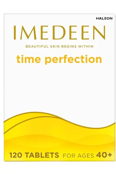خرید قرص جوانساز ۱۲۰ عدد تایم پرفکشن هالئون ایمدین IMEDEEN