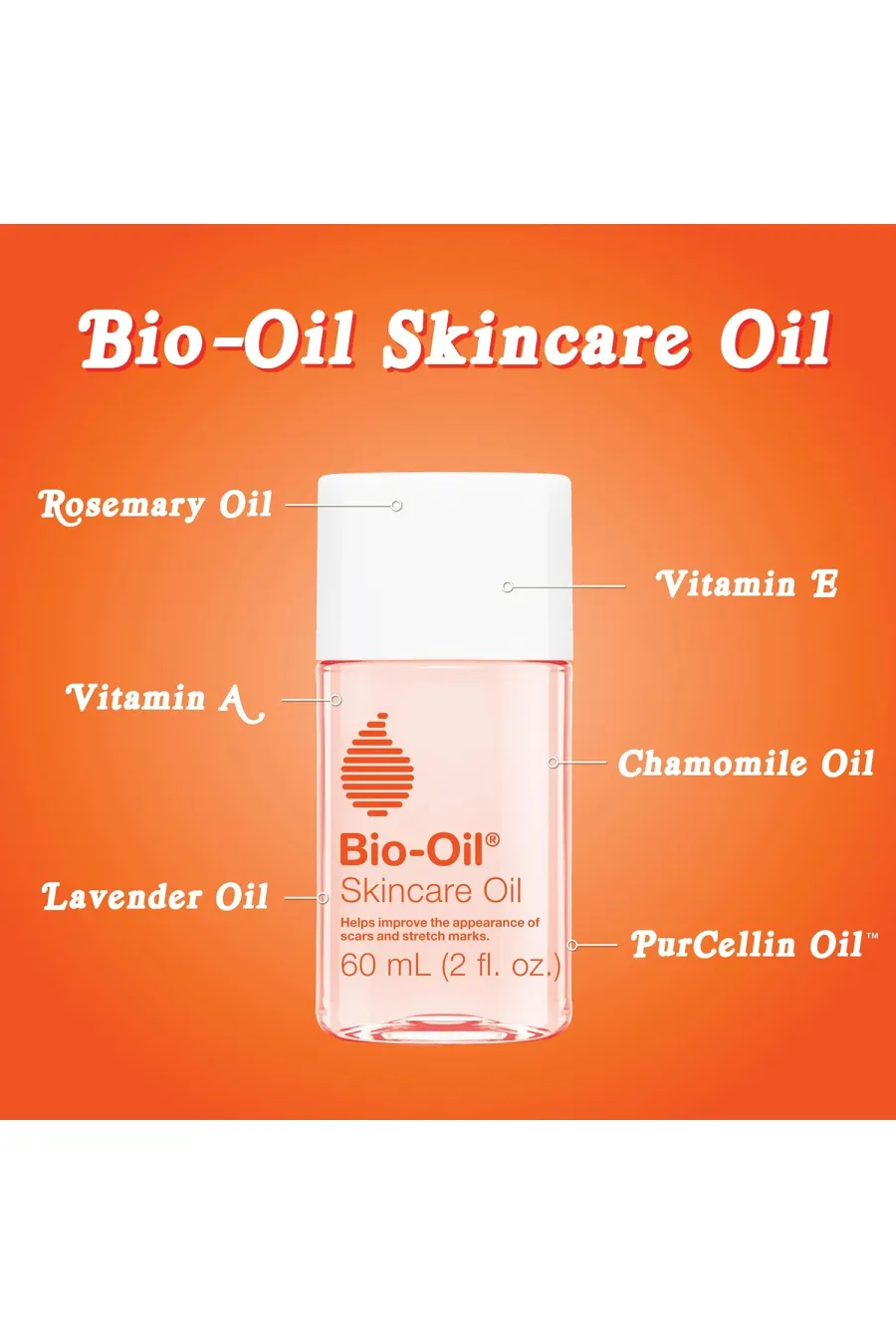 ویژگی‌های روغن ترمیم کننده پوست بیو اویل Bio-Oil با ویتامین‌ها و روغن‌های گیاهی