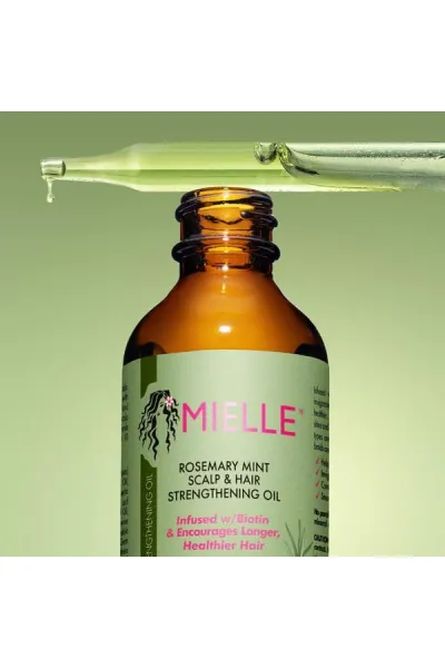  تصویر 3 : MIELLE میله  روغن رزماری ضد ریزش مو آمریکایی  