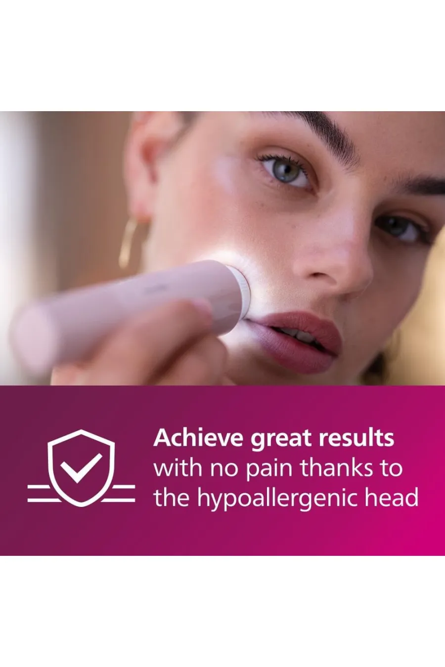 شیور صورت فیلیپس Philips مناسب اصلاح ملایم و بدون درد با سری ضدحساسیت