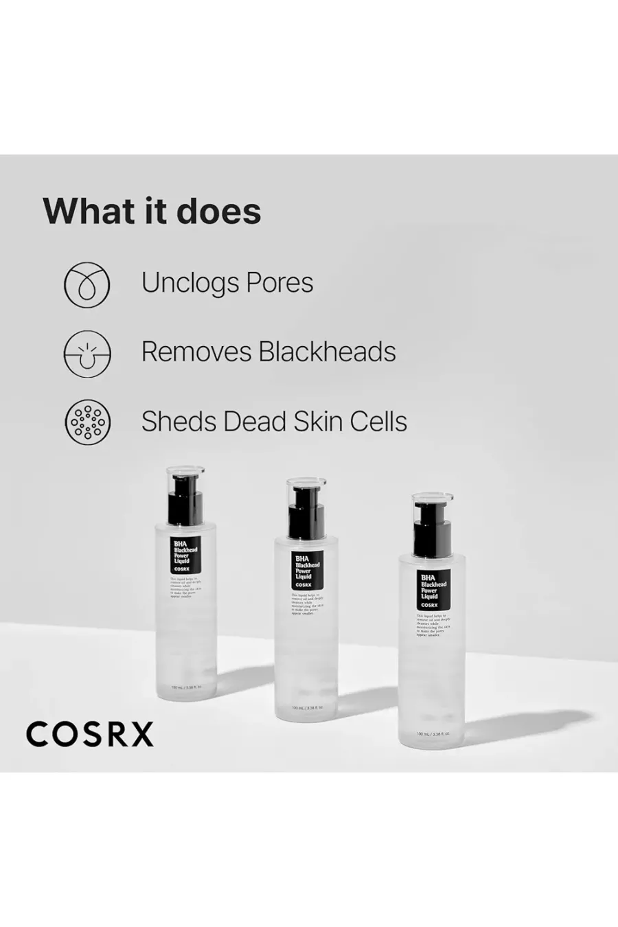 ویژگیهای تونر ضد جوش سرسیاه BHA کوزارکس COSRX برای پاکسازی منافذ و حذف جوشهای سرسیاه ویژگیهای تونر ضد جوش سرسیاه BHA کوزارکس COSRX برای پاکسازی منافذ و حذف جوشهای سرسیاه