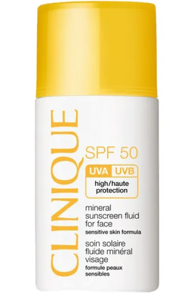  تصویر 1 : Clinique کلینیک SPF 50 ضدآفتاب فلوئیدی مینرال  
