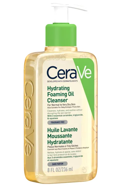  تصویر 1 : CeraVe سراوی  فوم شوینده روغنی 236 میل  