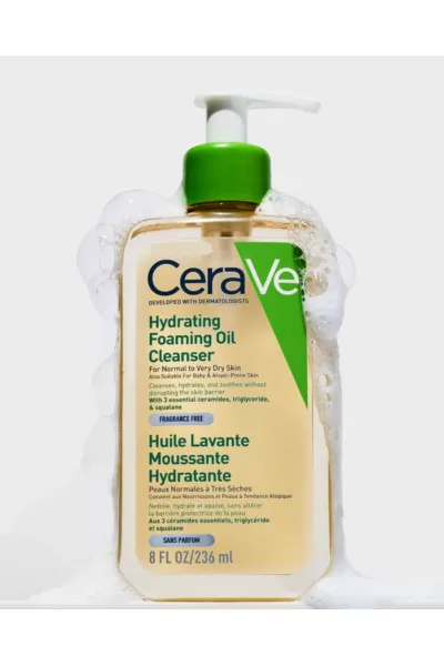  تصویر 2 : CeraVe سراوی  فوم شوینده روغنی 236 میل  