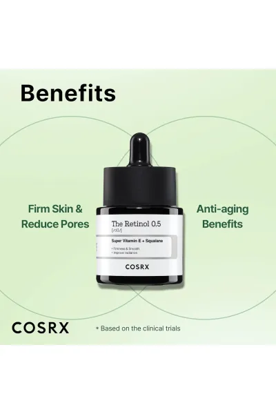  تصویر 6 : سرم رتینول 0.5 کوزارکس COSRX 