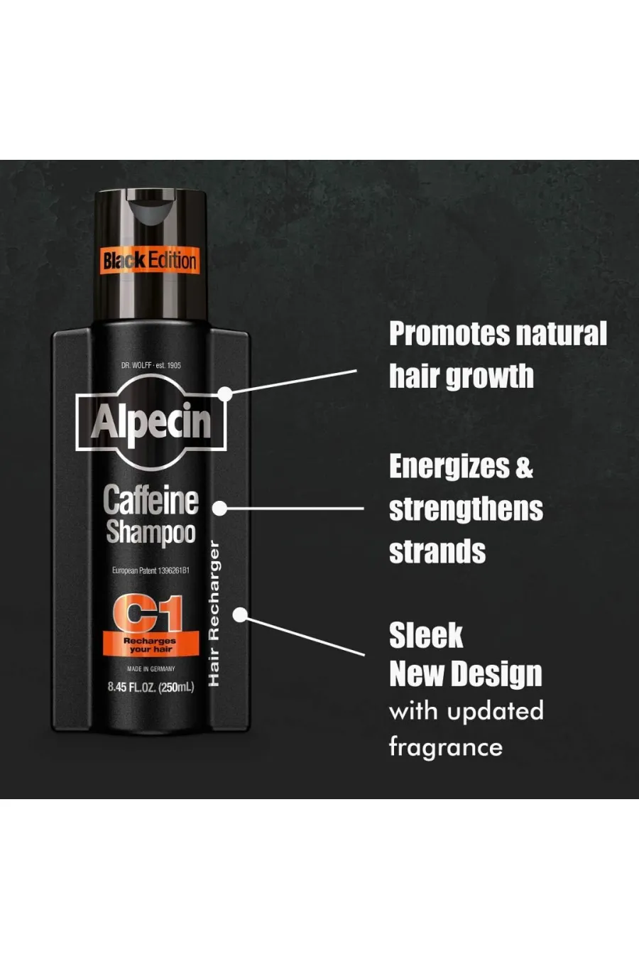 شامپو ضد ریزش دارک کافئین C1 آلپسین Alpecin مناسب موهای نازک و مستعد ریزش شامپو ضد ریزش دارک کافئین C1 آلپسین Alpecin مناسب موهای نازک و مستعد ریزش
