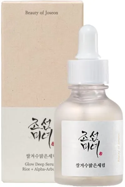 خرید و قیمت سرم آلفا آربوتین و عصاره برنج روشن کننده و ضدلک Beauty of joseon  بیوتی آف جوسان اصل