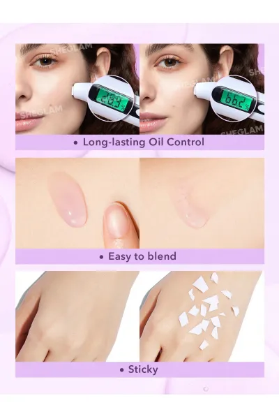  تصویر 3 : Sheglam شیگلم AHA پرایمر آبرسان گود گریپ لایه بردار  