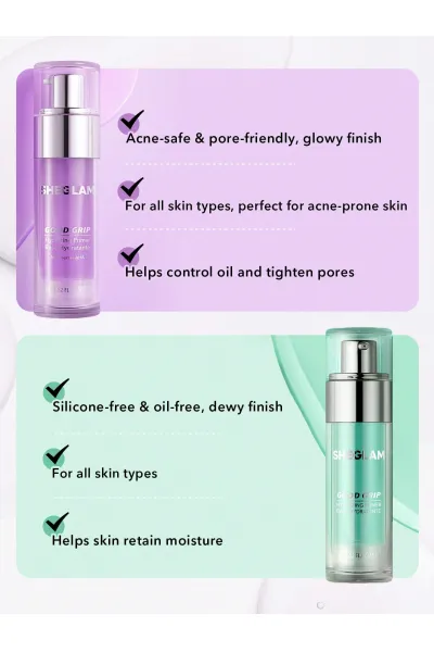  تصویر 6 : Sheglam شیگلم AHA پرایمر آبرسان گود گریپ لایه بردار  