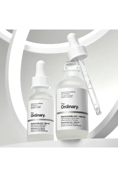  تصویر 3 : سرم نیاسینامید + زینک ۶۰ میل اوردینری The Ordinary 