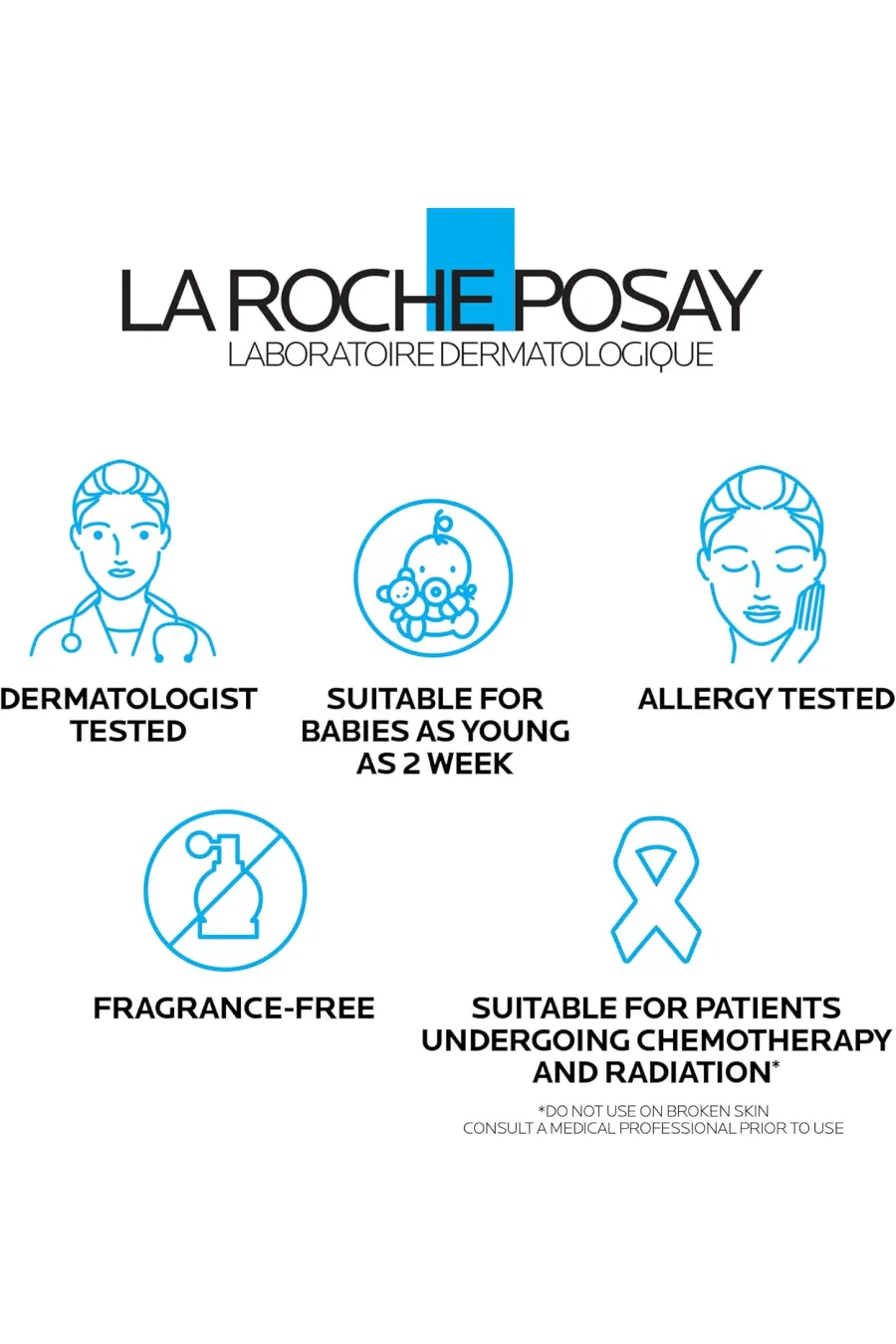 کرم ترمیم کننده سیکاپلاست ۱۰۰ میل لاروش پوزای LA ROCHE-POSAY مناسب پوست حساس و خشک
