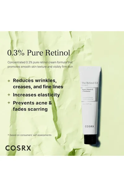  تصویر 2 : COSRX کوزارکس  کرم رتینول ضد چروک صورت و دور چشم  