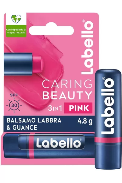 خرید و قیمت بالم لب صورتی حاوی Labello Spf 30 لبلو اصل