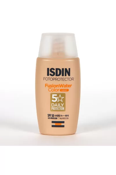  تصویر 1 : ISDIN ایزدین  ضدآفتاب فیوژن واتر رنگ لایت  