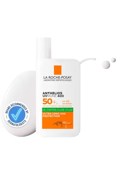  تصویر 12 : LA ROCHE POSAY لاروش پوزای  ضدآفتاب فلوئیدی پوست چرب  
