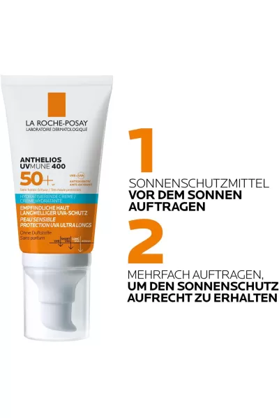  تصویر 8 : LA ROCHE POSAY لاروش پوزای  ضدآفتاب کرمی آبرسان  