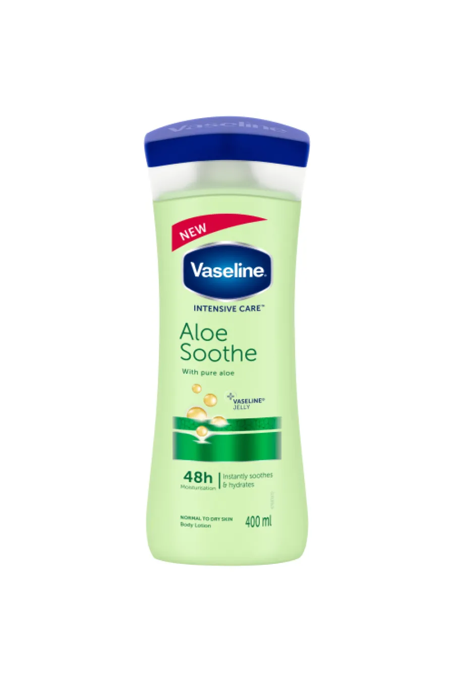 ارزش خرید لوسیون بدن آلوورا وازلین Vaseline با حجم ۴۰۰ میلی‌لیتر