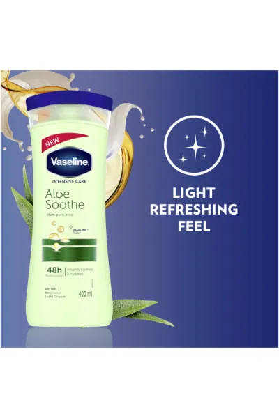  تصویر 2 : لوسیون بدن آلوورا وازلین Vaseline 