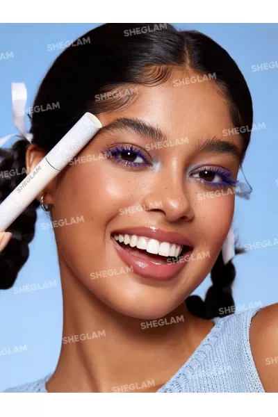  تصویر 1 : Sheglam شیگلم  ریمل آبی حجم دهنده و بلند کننده ضدآب  