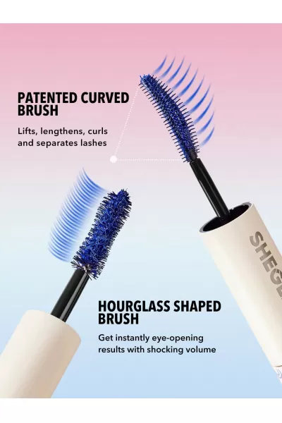  تصویر 6 : Sheglam شیگلم  ریمل آبی حجم دهنده و بلند کننده ضدآب  