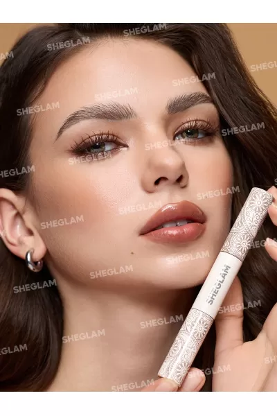  تصویر 1 : Sheglam شیگلم  ریمل قهوه‌ای حجم دهنده و بلند کننده ضدآب  