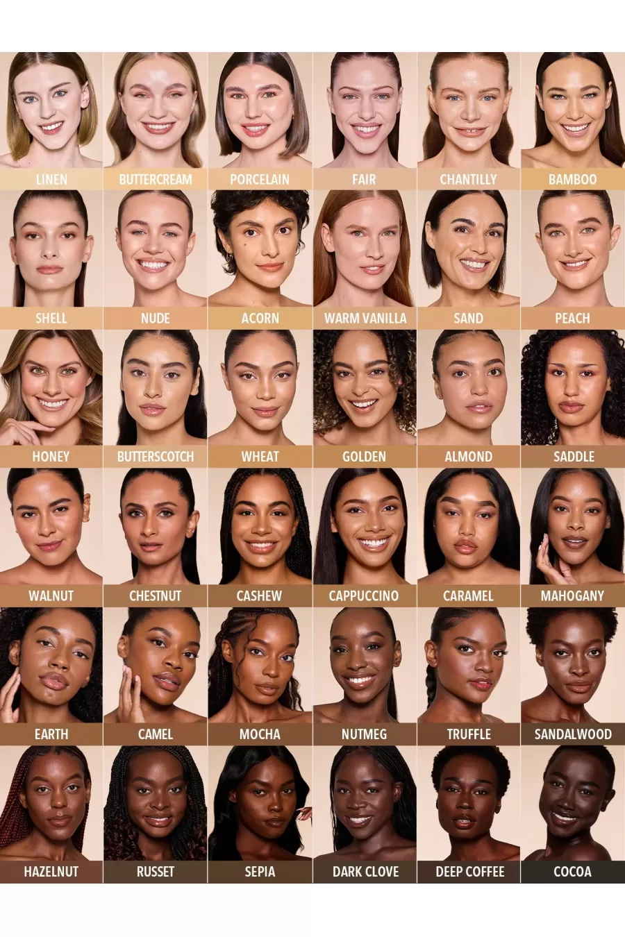 ویژگی‌های محصول کرم پودر استیکی رنگ Buttercream شیگلم Sheglam و تنوع رنگ‌بندی آن