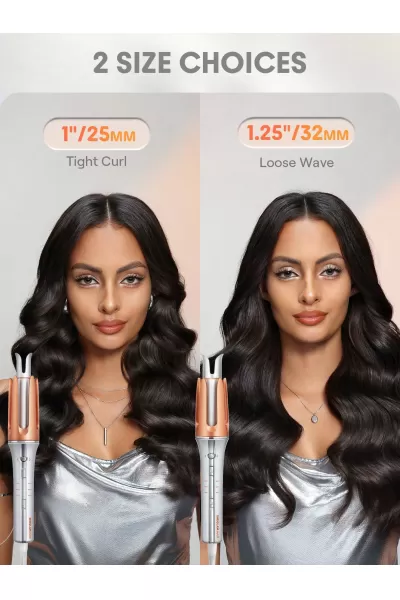  تصویر 2 : Sheglam شیگلم 25mm دستگاه کرلی مو اتوماتیک [ فر مو]  