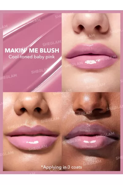  تصویر 2 : Sheglam شیگلم Makin' Me Blush بالم لب حجم دهنده (لیپ پلامپر) رنگ  