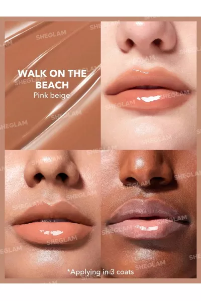  تصویر 2 : Sheglam شیگلم Walk on the Beach بالم لب حجم دهنده (لیپ پلامپر) رنگ  