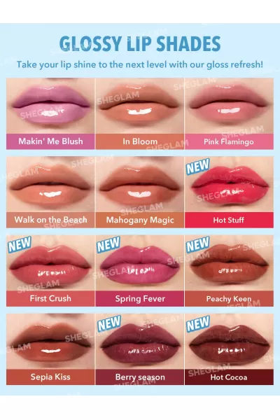  تصویر 6 : Sheglam شیگلم Berry Season بالم لب حجم دهنده (لیپ پلامپر) رنگ  