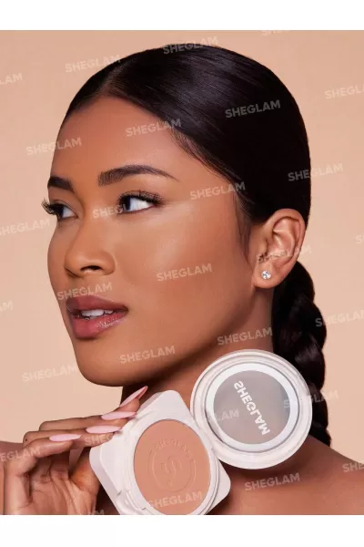  تصویر 1 : Sheglam شیگلم Almond پنکک مات رنگ آلموند  