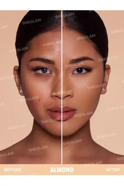  تصویر 2 : Sheglam شیگلم Almond پنکک مات رنگ آلموند  