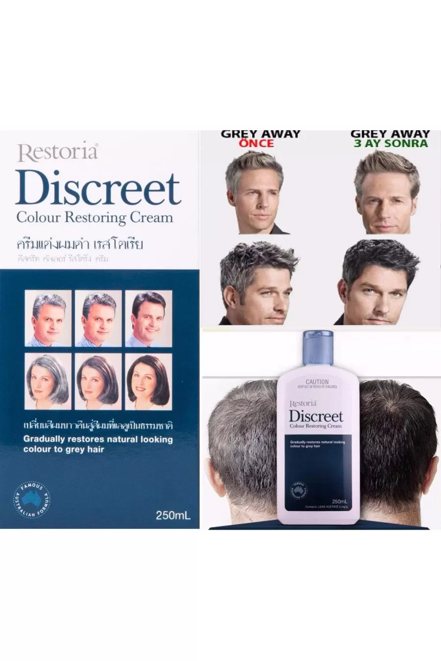معرفی کرم رفع سفیدی موها در ۳ ماه دیسکریت Discreet معرفی کرم رفع سفیدی موها در ۳ ماه دیسکریت Discreet