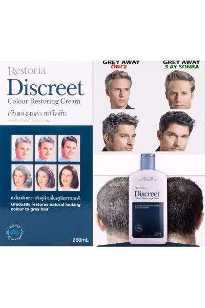  تصویر 1 : Discreet دیسکریت  کرم رفع سفیدی موها در ۳ ماه  