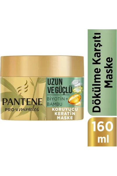 خرید و قیمت ماسک مو عصاره بامبو +بیوتین Pantene  پانتن اصل