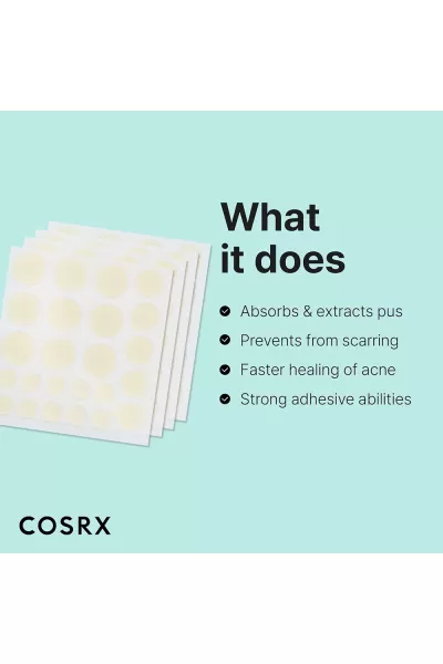  تصویر 7 : COSRX کوزارکس  چسب برطرف کننده جوش‌های ملتهب و چرکی  