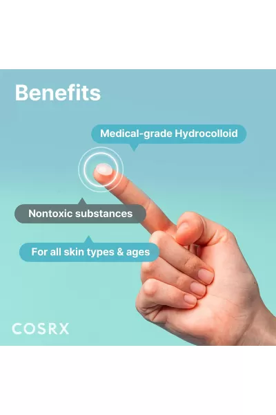 تصویر 8 : COSRX کوزارکس  چسب برطرف کننده جوش‌های ملتهب و چرکی  