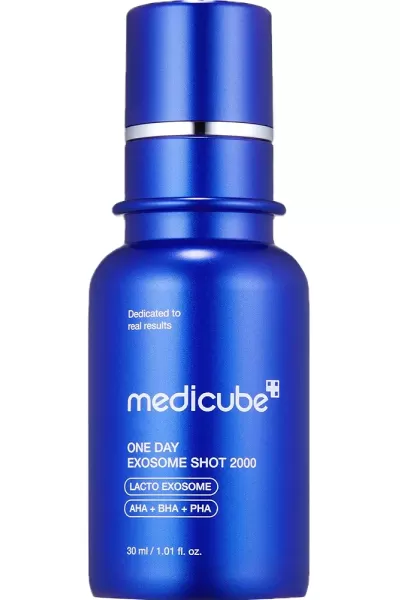  تصویر 8 : سرم اگزوزوم شات کنترل کننده منافذ One day Exosome Shot 2000 مدی کیوب Medicube 