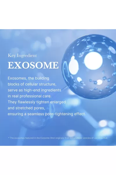  تصویر 4 : سرم اگزوزوم شات کنترل منافذ One day Exosome Shot 7500 مدی کیوب Medicube 