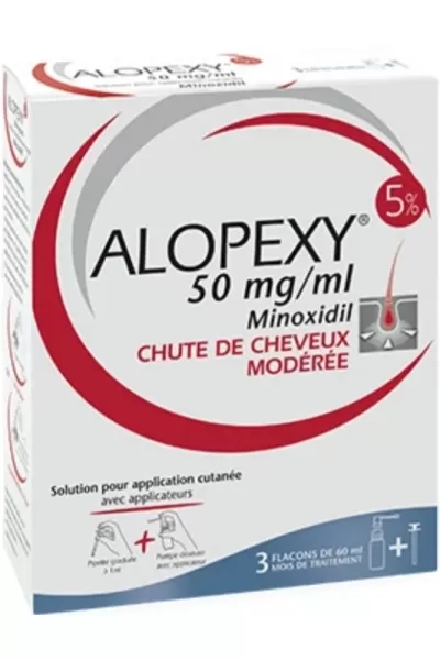 خرید مایندوکسیدل آقایان ۵ درصد فرانسوی الوپکسی Alopexy